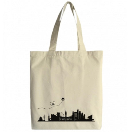 NORTHERN GAL - Manchester Skyline Tote Bag image 0
